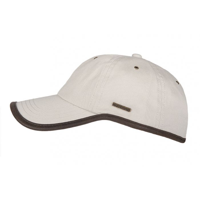 Hatland - UV Baseball cap for men - Warth - Putty white